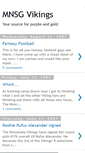 Mobile Screenshot of mnsg-vikings.blogspot.com