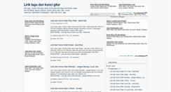 Desktop Screenshot of blog-liriklagudankuncigitar.blogspot.com