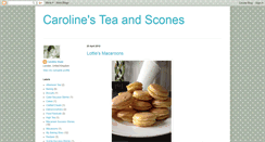 Desktop Screenshot of carolines-tea-and-scones.blogspot.com