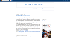 Desktop Screenshot of powerpointviewer.blogspot.com