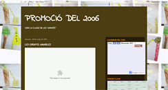 Desktop Screenshot of 2006gaudi.blogspot.com
