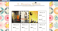 Desktop Screenshot of e-shopaholic-queen.blogspot.com