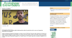 Desktop Screenshot of ecologistasextremadura.blogspot.com