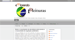 Desktop Screenshot of explorando-releituras.blogspot.com