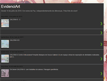 Tablet Screenshot of evidenciart.blogspot.com