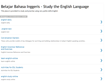 Tablet Screenshot of belajarbahasainggeris.blogspot.com