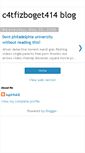 Mobile Screenshot of c4tfizboget414.blogspot.com