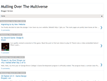 Tablet Screenshot of mullingoverthemultiverse.blogspot.com
