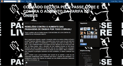 Desktop Screenshot of comandopasselivre.blogspot.com