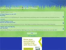 Tablet Screenshot of entertainment-lifestyle.blogspot.com