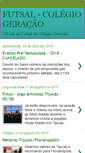 Mobile Screenshot of geracaofutsal.blogspot.com
