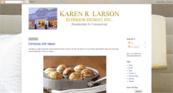 Desktop Screenshot of karenrlarsoninteriordesign.blogspot.com