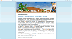 Desktop Screenshot of lokonoticias.blogspot.com