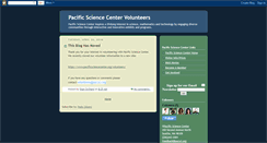 Desktop Screenshot of pacscivolunteers.blogspot.com