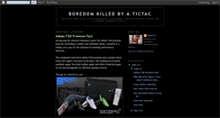 Desktop Screenshot of boredomkilledbyatictac.blogspot.com