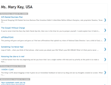 Tablet Screenshot of msmarykayusa.blogspot.com