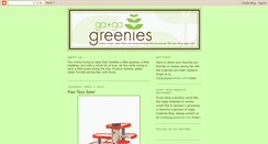 Desktop Screenshot of gagagreenies.blogspot.com