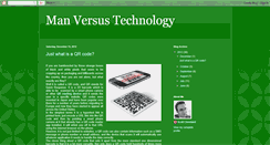 Desktop Screenshot of manversustechnology.blogspot.com