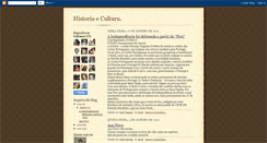 Desktop Screenshot of historia-e-cultura.blogspot.com