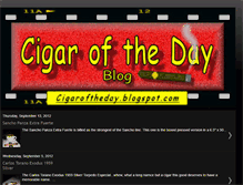 Tablet Screenshot of cigaroftheday.blogspot.com