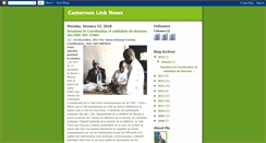 Desktop Screenshot of camlinknews.blogspot.com