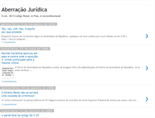 Tablet Screenshot of aberracaojuridica.blogspot.com