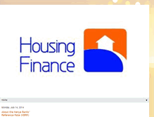 Tablet Screenshot of housingfinancekenya.blogspot.com