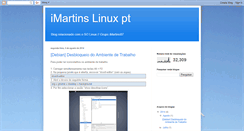 Desktop Screenshot of imartinslinux.blogspot.com