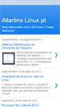 Mobile Screenshot of imartinslinux.blogspot.com