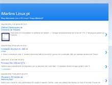 Tablet Screenshot of imartinslinux.blogspot.com