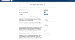 Desktop Screenshot of jamesmdwyer.blogspot.com