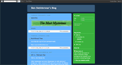 Desktop Screenshot of bensteinbrunner.blogspot.com