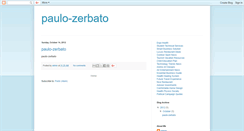 Desktop Screenshot of paulo-zerbato.blogspot.com