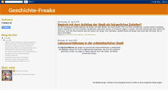 Desktop Screenshot of geschichte-freaks.blogspot.com