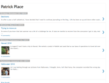 Tablet Screenshot of patrickplace.blogspot.com