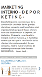 Mobile Screenshot of deporketing.blogspot.com