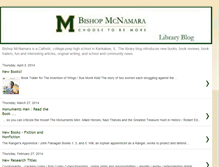 Tablet Screenshot of bishopmclibrary.blogspot.com