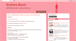 Desktop Screenshot of brothersbloom.blogspot.com