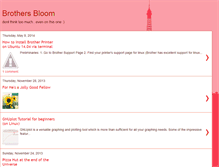 Tablet Screenshot of brothersbloom.blogspot.com