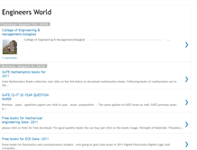 Tablet Screenshot of engineerinindia.blogspot.com