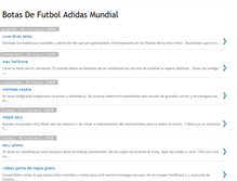 Tablet Screenshot of botas-de-futbol-adidas-mundial.blogspot.com