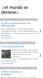 Mobile Screenshot of elmundosedetiene.blogspot.com