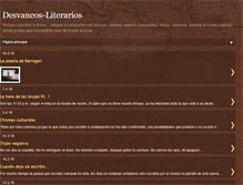 Tablet Screenshot of desvaneos-literarios.blogspot.com