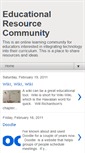 Mobile Screenshot of educationalresourcecommunity.blogspot.com