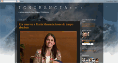 Desktop Screenshot of ignorancia.blogspot.com