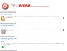 Tablet Screenshot of ceuwow.blogspot.com