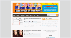 Desktop Screenshot of masarkandas.blogspot.com