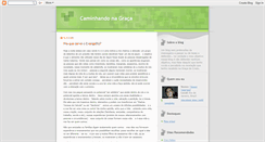 Desktop Screenshot of caminhandonagraca.blogspot.com
