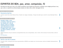 Tablet Screenshot of espiritosdobem.blogspot.com