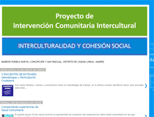 Tablet Screenshot of intervencioncomunitaria-larueca.blogspot.com